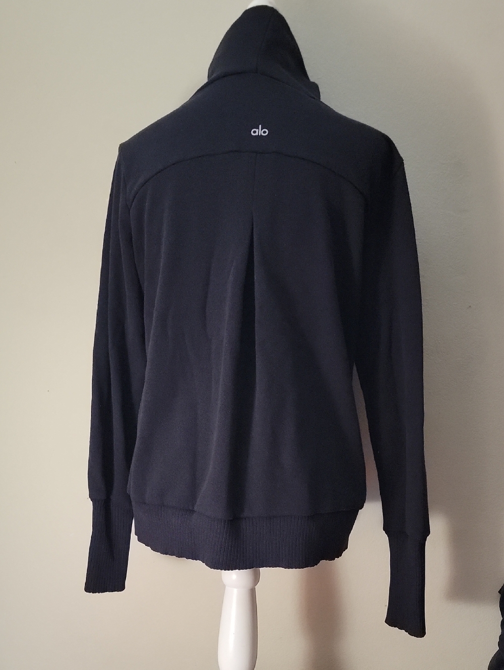 Black Alo Funnel Neck Sweater